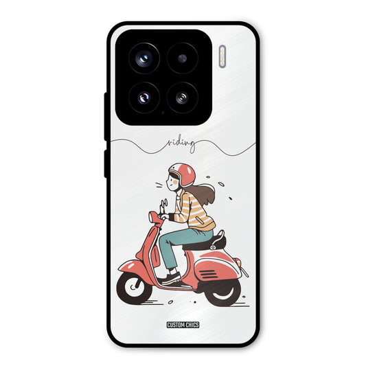 Rider Girl Xiaomi 15 5G Mobile Back Cover - Car&Bike PrintShield Case