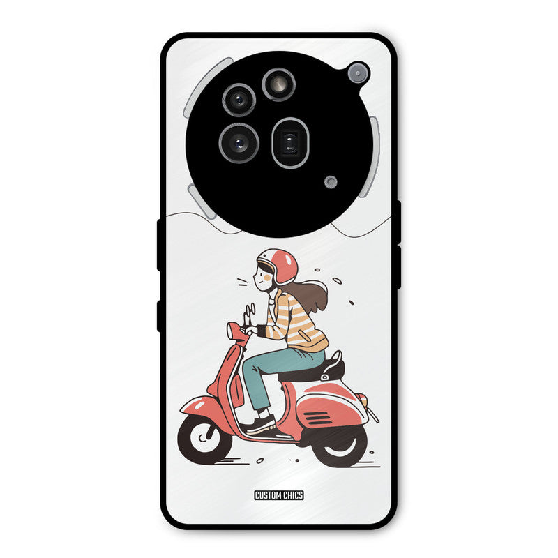 Rider Girl Nothing Phone 3A Pro Mobile Back Cover - Car&Bike PrintShield Case