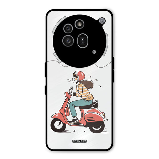 Rider Girl Nothing Phone 3A Pro Mobile Back Cover - Car&Bike PrintShield Case