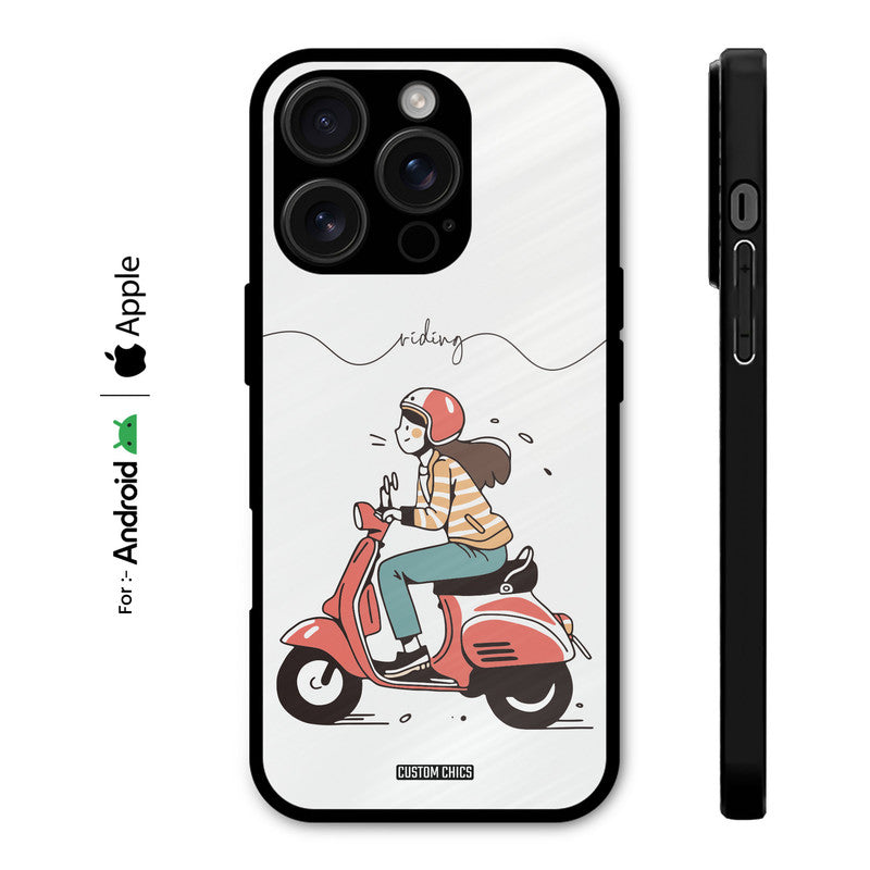 Rider Girl Case – Premium PrintShield Mobile Cover