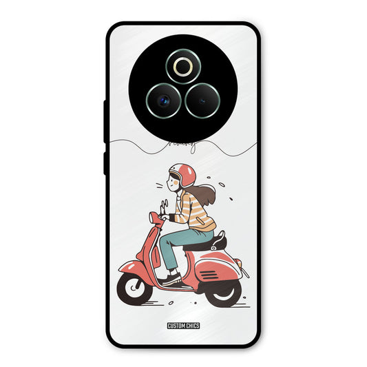 Rider Girl Realme P3 Pro 5G Mobile Back Cover - Car&Bike PrintShield Case