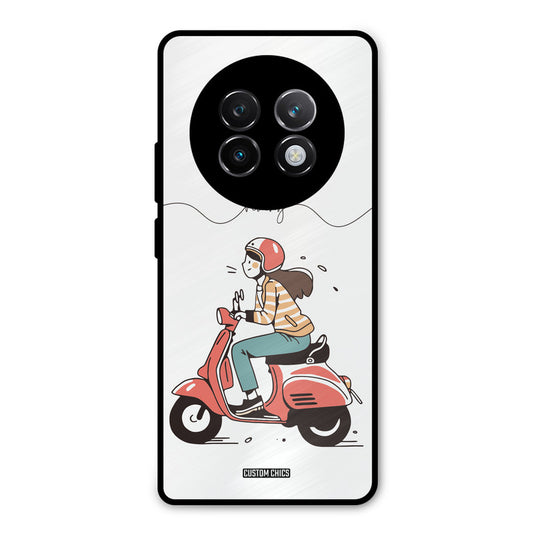 Rider Girl Realme 13 Plus Mobile Back Cover - Car&Bike PrintShield Case