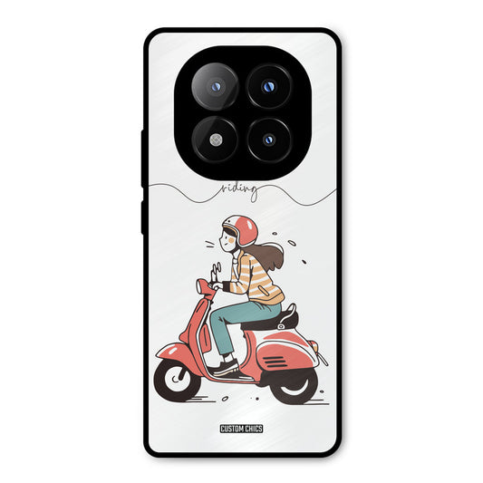 Rider Girl Redmi Note 14 Pro Plus 5G Mobile Back Cover - Car&Bike PrintShield Case