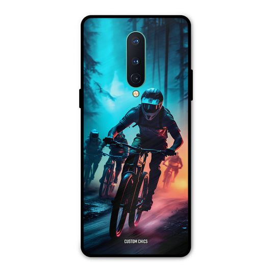 Rider Group Oneplus 8 Mobile Back Cover - Car&Bike PrintShield Case