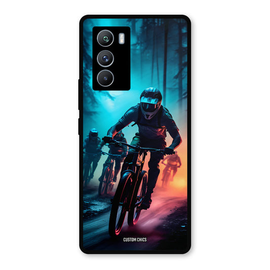 Rider Group iQOO 9SE Mobile Back Cover - Car&Bike PrintShield Case