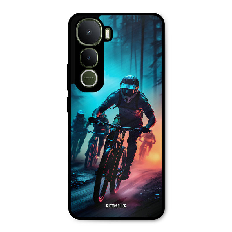 Rider Group Vivo Y400 Mobile Back Cover - Car&Bike PrintShield Case