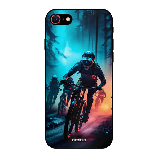 Rider Group iPhone SE 2020 Mobile Back Cover - Car&Bike PrintShield Case