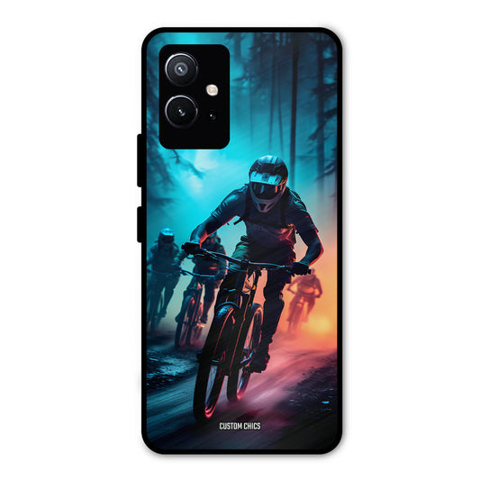 Rider Group Vivo Y75 5G Mobile Back Cover - Car&Bike PrintShield Case