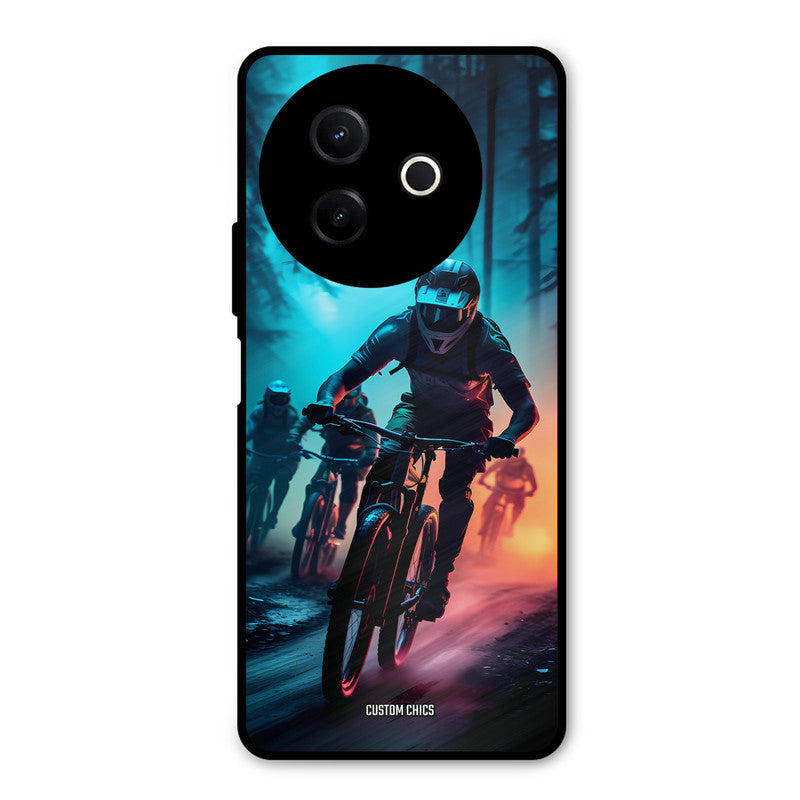 Rider Group Vivo Y39 Mobile Back Cover - Car&Bike PrintShield Case