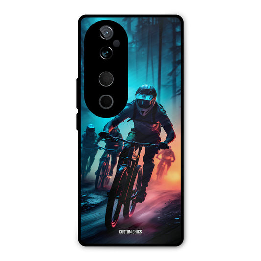 Rider Group Vivo V40 Pro Mobile Back Cover - Car&Bike PrintShield Case