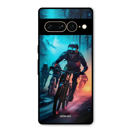 Rider Group Google Pixel 7 Pro Mobile Back Cover - Car&Bike PrintShield Case