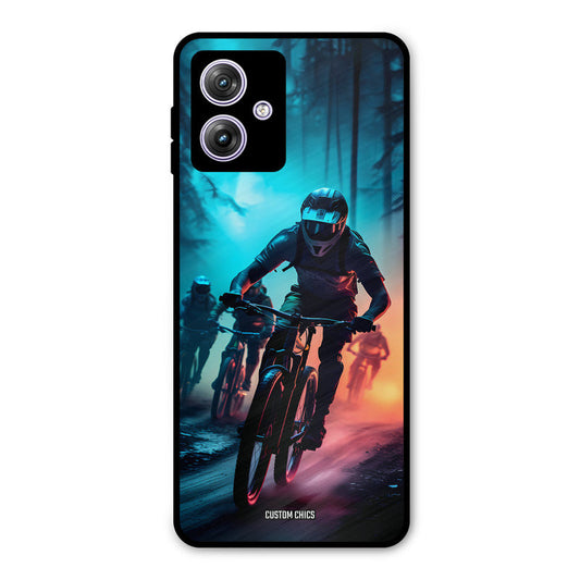 Rider Group Moto G54 Mobile Back Cover - Car&Bike PrintShield Case