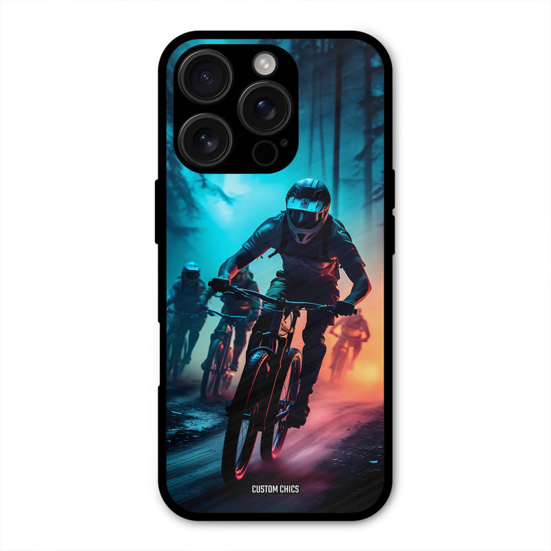 Rider Group iPhone 16 Pro Max Mobile Back Cover - Car&Bike PrintShield Case