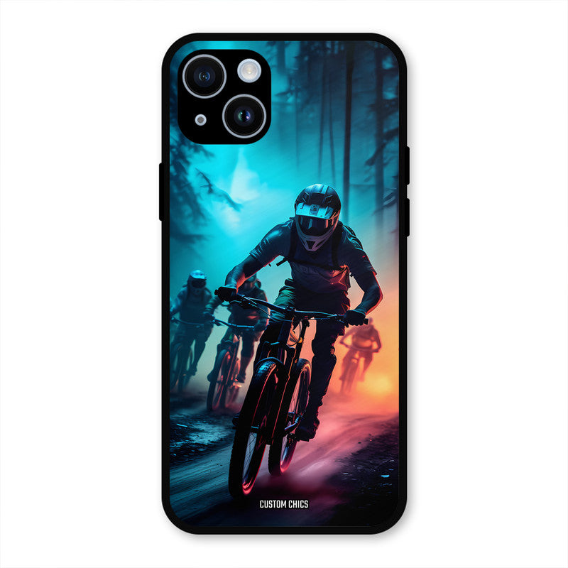 Rider Group iPhone 14 Mobile Back Cover - Car&Bike PrintShield Case