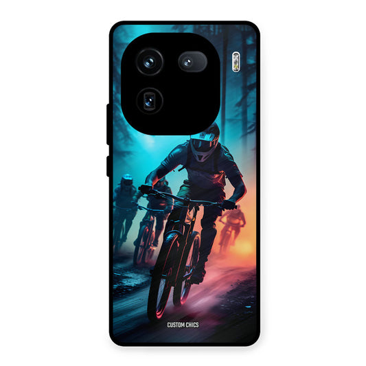 Rider Group iQOO 12 Mobile Back Cover - Car&Bike PrintShield Case