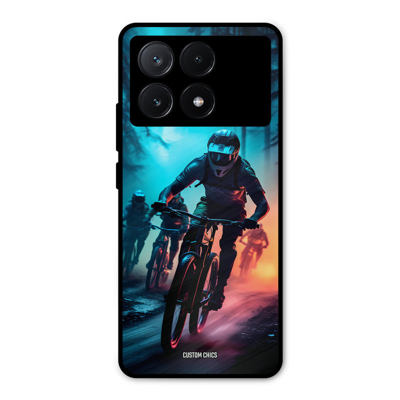 Rider Group Poco X6 Pro Mobile Back Cover - Car&Bike PrintShield Case
