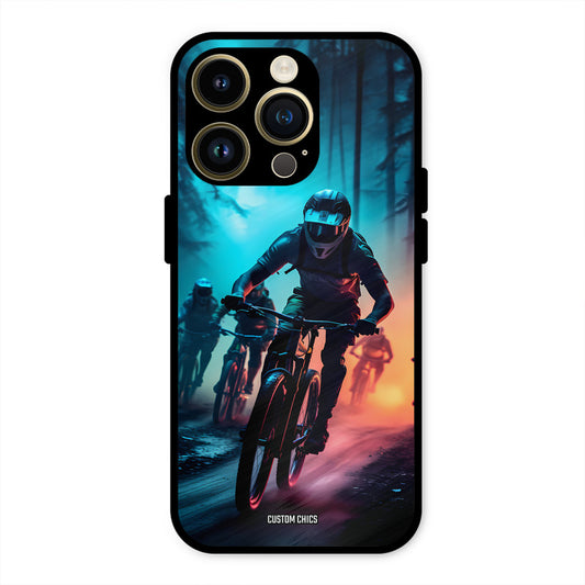 Rider Group iPhone 14 Pro Mobile Back Cover - Car&Bike PrintShield Case
