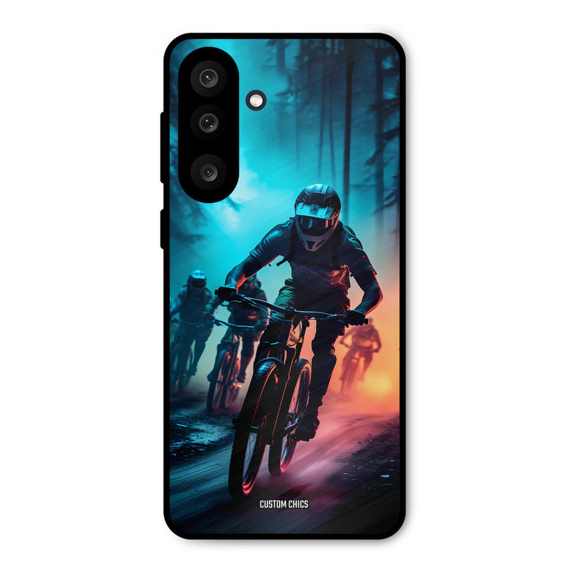 Rider Group Samsung Galaxy M56 Mobile Back Cover - Car&Bike PrintShield Case
