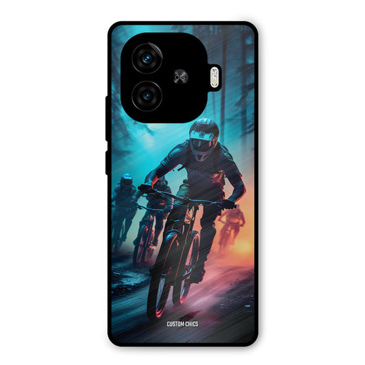 Rider Group iQoo Neo 10R Mobile Back Cover - Car&Bike PrintShield Case