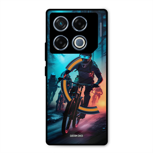 Rider Group Infinix GT 20 Pro Mobile Back Cover - Car&Bike PrintShield Case