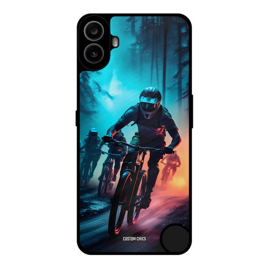 Rider Group Nothing CMF Phone 1 Mobile Back Cover - Car&Bike PrintShield Case