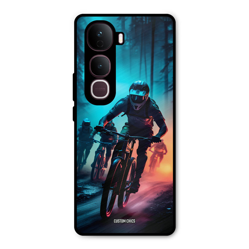 Rider Group Vivo Y400 Pro Mobile Back Cover - Car&Bike PrintShield Case