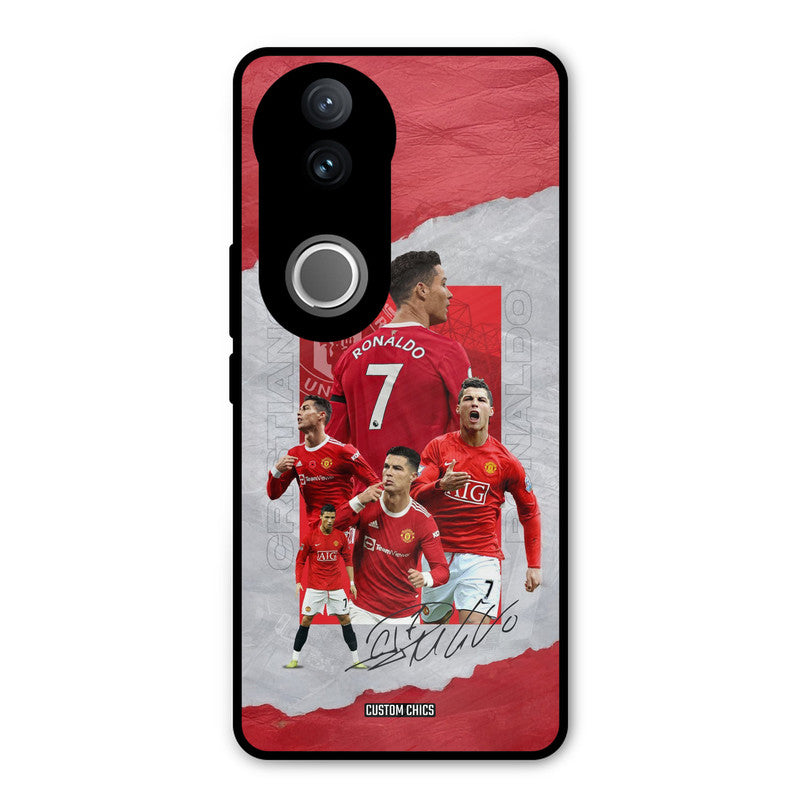 Ronaldo Autograph Vivo V50 Mobile Back Cover - Sports PrintShield Case