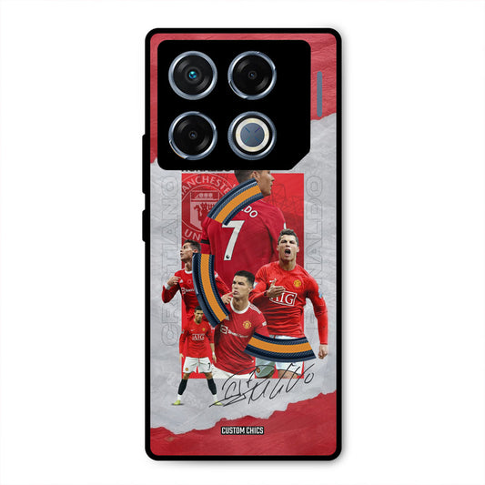 Ronaldo Autograph Infinix GT 20 Pro Mobile Back Cover - Sports PrintShield Case
