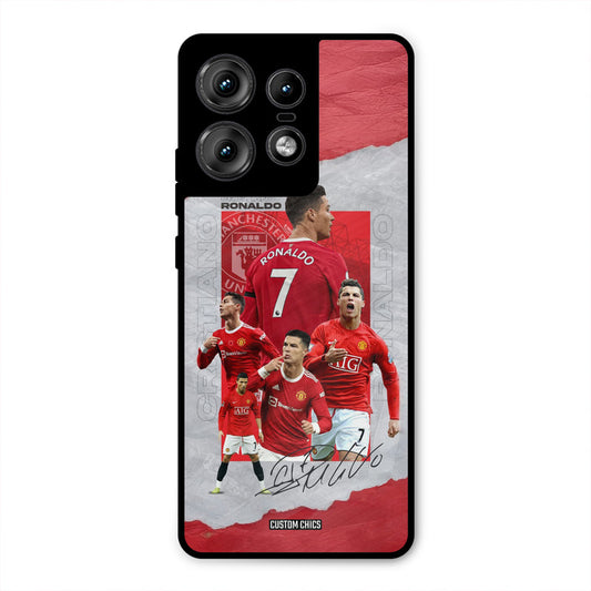 Ronaldo Autograph Motorola Edge 50 Pro Mobile Back Cover - Sports PrintShield Case