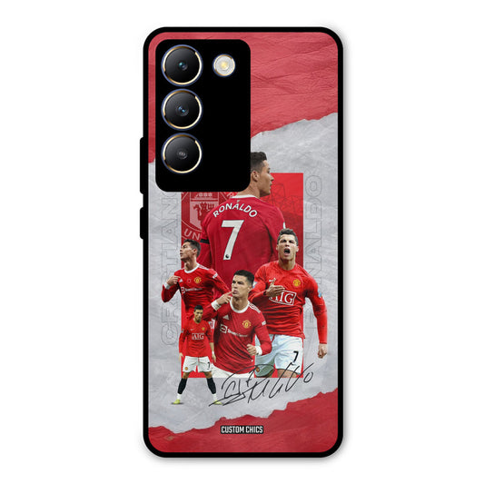 Ronaldo Autograph Vivo Y200e Mobile Back Cover - Sports PrintShield Case
