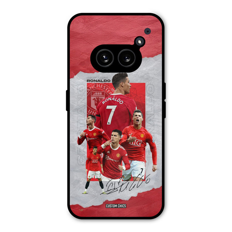 Ronaldo Autograph Nothing Phone 2a Mobile Back Cover - Sports PrintShield Case