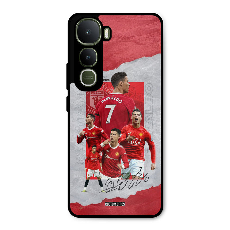 Ronaldo Autograph Vivo Y400 Mobile Back Cover - Sports PrintShield Case