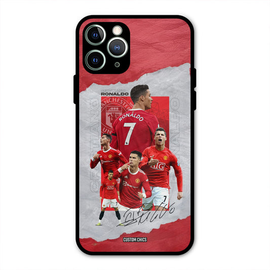 Ronaldo Autograph  iPhone 11 Pro Max Mobile Back Cover - Sports PrintShield Case