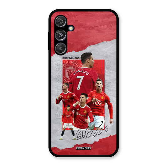 Ronaldo Autograph Samsung Galaxy M34 5G Mobile Back Cover - Sports PrintShield Case