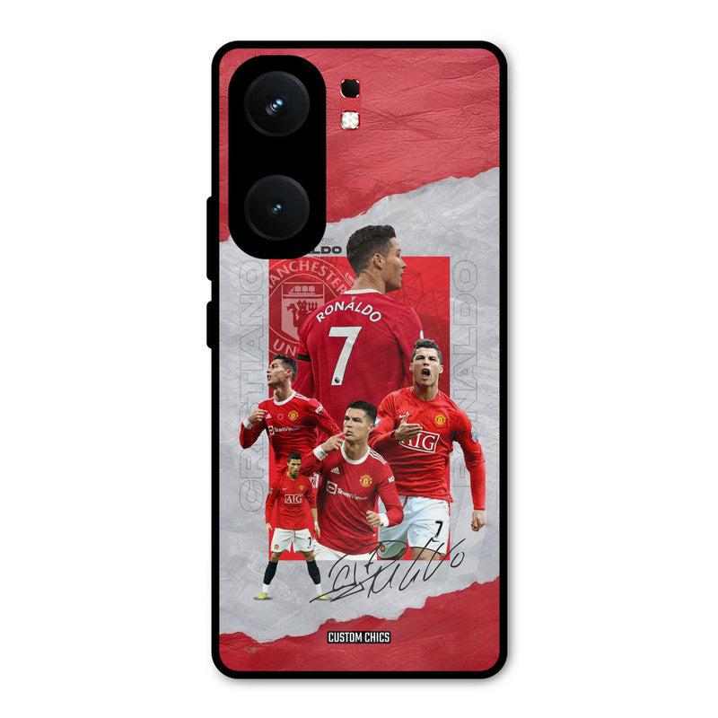 Ronaldo Autograph iQOO Neo 9 Pro Mobile Back Cover - Sports PrintShield Case