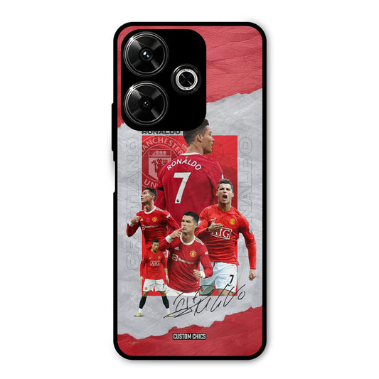 Ronaldo Autograph Redmi 13 5G Mobile Back Cover - Sports PrintShield Case