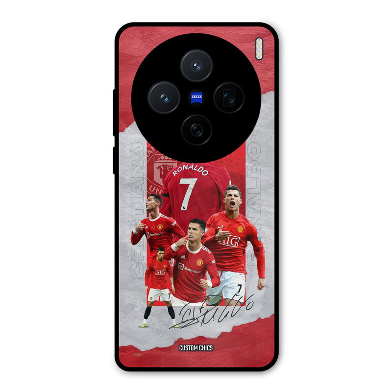 Ronaldo Autograph Vivo X200 Mobile Back Cover - Sports PrintShield Case