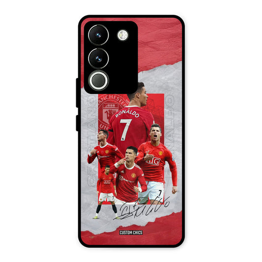 Ronaldo Autograph Vivo Y200 Mobile Back Cover - Sports PrintShield Case