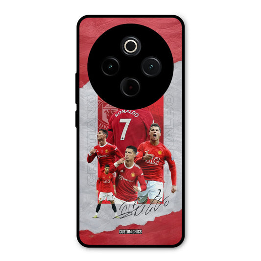 Ronaldo Autograph iQoo Z10 Mobile Back Cover - Sports PrintShield Case
