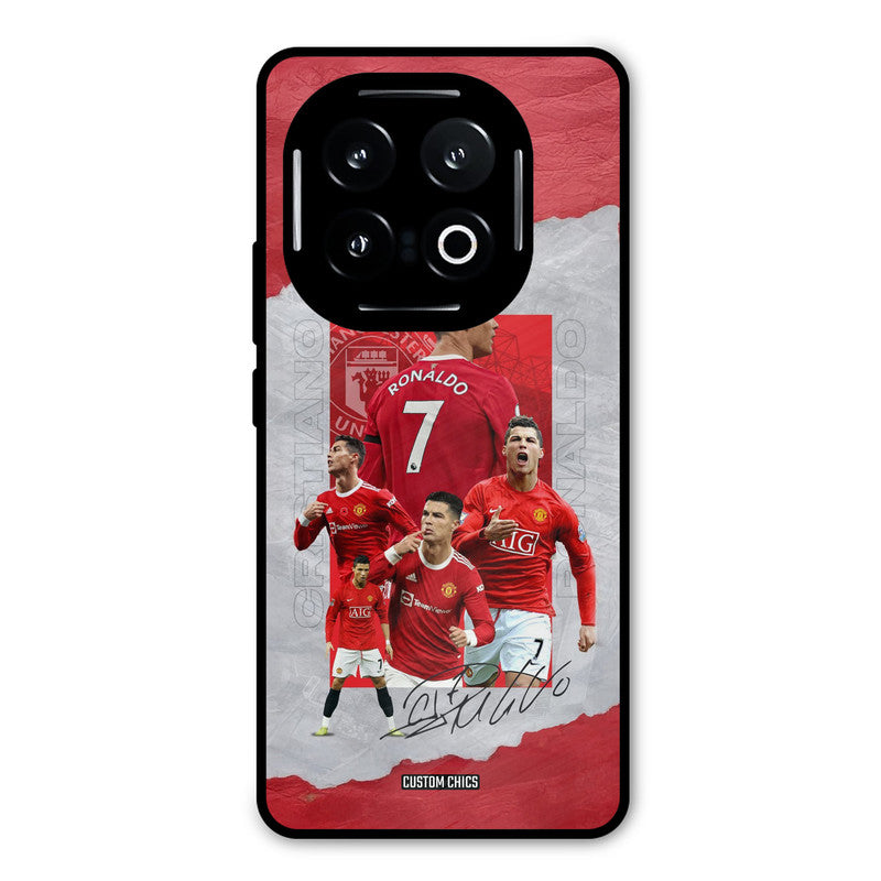 Ronaldo Autograph iQOO 13 Mobile Back Cover - Sports PrintShield Case