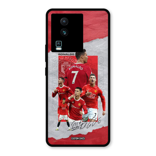 Ronaldo Autograph IQOO Neo 7 Pro Mobile Back Cover - Sports PrintShield Case