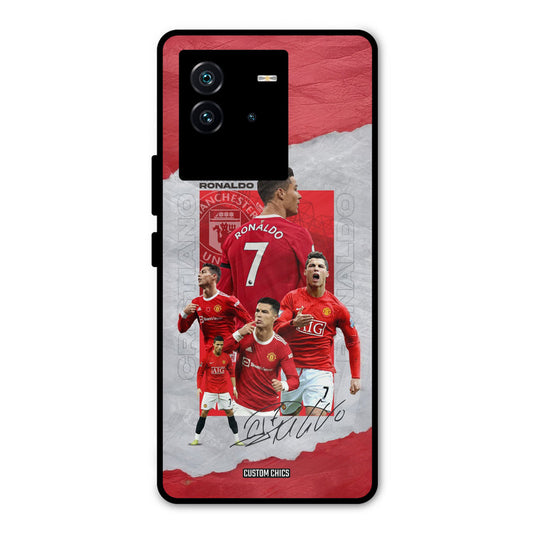 Ronaldo Autograph iQOO Neo 6 5G Mobile Back Cover - Sports PrintShield Case