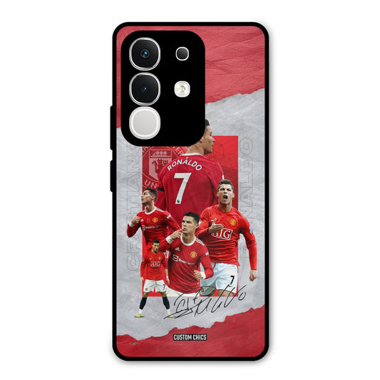 Ronaldo Autograph Vivo T4x Mobile Back Cover - Sports PrintShield Case