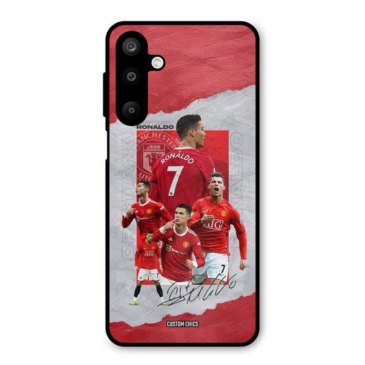 Ronaldo Autograph Samsung Galaxy M16 Mobile Back Cover - Sports PrintShield Case