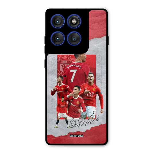 Ronaldo Autograph Motorola Edge 60 Pro Mobile Back Cover - Sports PrintShield Case