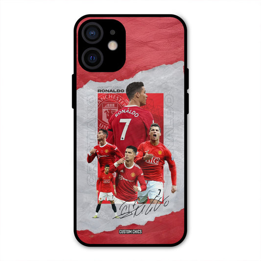 Ronaldo Autograph iPhone 12 Mini Mobile Back Cover - Sports PrintShield Case