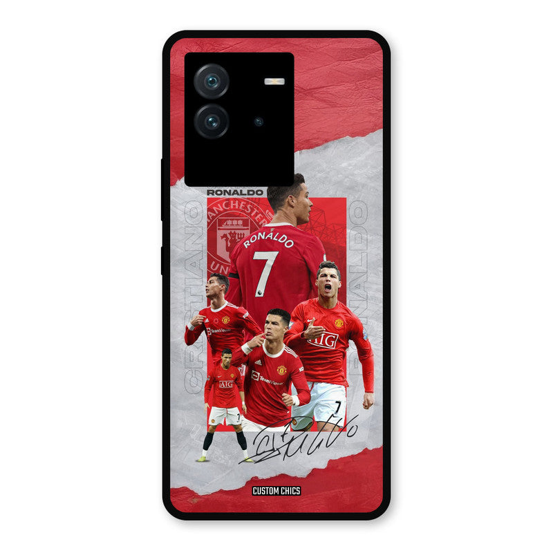 Ronaldo Autograph iQoo Neo 6 Mobile Back Cover - Sports PrintShield Case