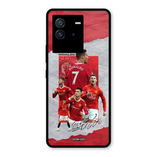 Ronaldo Autograph iQoo Neo 6 Mobile Back Cover - Sports PrintShield Case