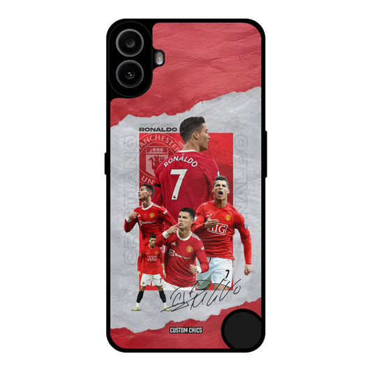 Ronaldo Autograph Nothing CMF Phone 1 Mobile Back Cover - Sports PrintShield Case