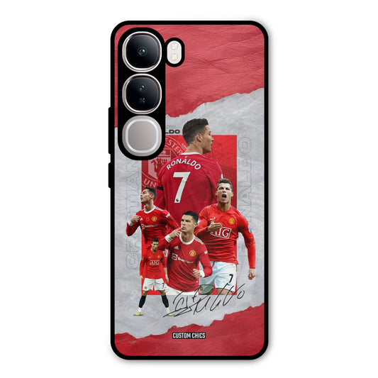 Ronaldo Autograph Vivo Y300 Mobile Back Cover - Sports PrintShield Case